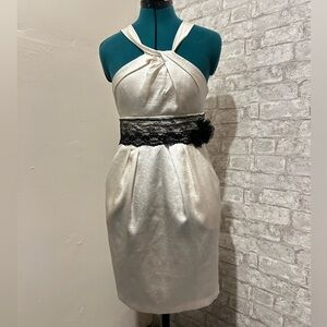 City Triangles Cream Colored Dress